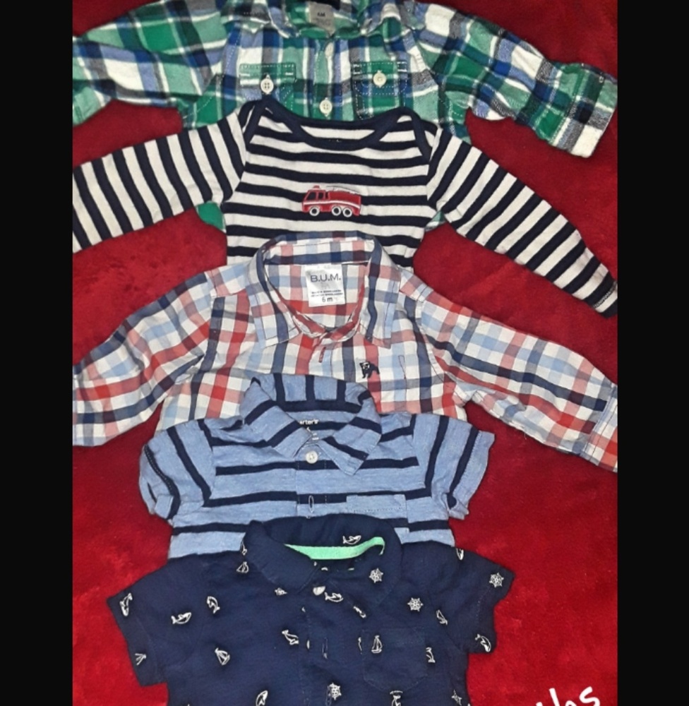 SOLD! 6 month boys shirt bundle